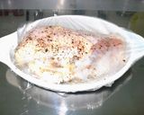 蒸し鶏胸肉 オイスター辣油だれ（元祖）作り方4写真