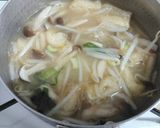 もやし・しめじの味噌汁♪作り方4写真