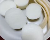 大根とキムチの煮物 (肉も入れて)作り方1写真