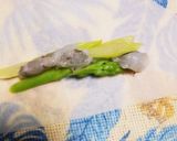 海老とアスパラ＆海老とアボカド春巻2種♪作り方5写真
