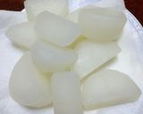 大根とキムチの煮物 (肉も入れて)作り方3写真