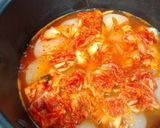 大根とキムチの煮物 (肉も入れて)作り方7写真