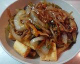 残り物野菜で甘酢餡かけ厚揚げ作り方8写真