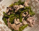 豚肉とピーマンの塩昆布和え作り方4写真