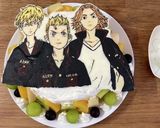 バースデーケーキのチョコ作り方1写真