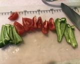 残り物で簡単テキトー　アクアパッツァ作り方1写真