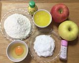 素朴なりんごのケーキ作り方1写真