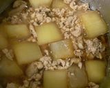 冬瓜と鶏ひき肉のあんかけ作り方8写真