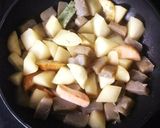 てんぷらと大根・こんにゃくの煮物作り方2写真