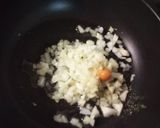 冷やご飯と玉ねぎウインナーで炒飯お弁当作り方3写真