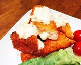 鮭のチーズフライ　たまごタルタル作り方9写真