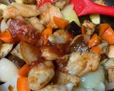 ご飯がススム!鶏ムネで酢鶏作り方8写真