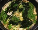メンタイと豆腐とわかめの梅肉煮作り方6写真