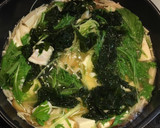 メンタイと豆腐とわかめの梅肉煮作り方6写真
