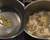 豚肉と厚揚げと銀杏の山椒味噌煮作り方1写真
