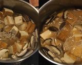 豚肉と厚揚げと銀杏の山椒味噌煮作り方2写真