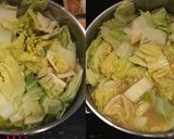 豚肉と厚揚げと銀杏の山椒味噌煮作り方3写真