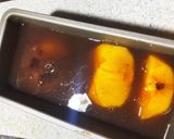 簡単秋のおやつ♪柿deフルーツようかん♪作り方4写真