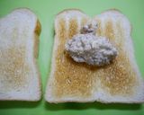 簡単！いぶりがっこのタルタルソースサンド作り方1写真