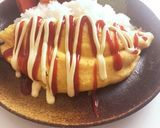 簡単♪オムレツのせゴハン作り方11写真