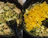 白身魚と夏野菜のチーズアラビアータ作り方5写真
