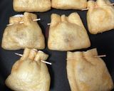 栄養満点♡油揚げのパリパリ焼き作り方4写真
