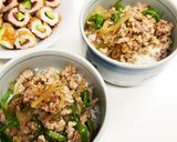 ☆時間がない時のクイック豚肉そぼろ丼♪作り方4写真