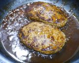 いぶりがっこのタルタルソースでハンバーグ作り方5写真