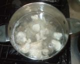 もつ鍋♪簡単味噌で牛すじの煮込み作り方4写真