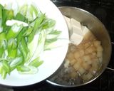 もつ鍋♪簡単味噌で牛すじの煮込み作り方14写真
