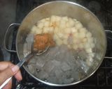 もつ鍋♪簡単味噌で牛すじの煮込み作り方11写真