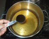 もつ鍋♪簡単味噌で牛すじの煮込み作り方7写真