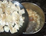 もつ鍋♪簡単味噌で牛すじの煮込み作り方12写真