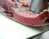 でっかい　マグロのカマ煮作り方2写真