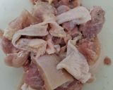 ☆鶏モモ肉のカレーマヨ炒め☆作り方1写真