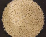 100%押し麦の魚醤味噌麦飯作り方9写真