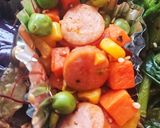 お弁当★ミックスベジタブル&ソーセージ作り方5写真