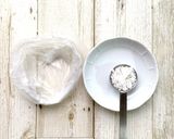 ポリ袋湯煎『ご飯から作る簡単おかゆ』作り方1写真