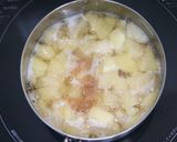 はちみつ梅とりんごのコンポートケーキ作り方5写真