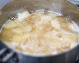 はちみつ梅とりんごのコンポートケーキ作り方6写真