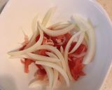 レンジで簡単3分！豚キムチ丼作り方1写真