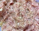 レンコンの豚ひき肉のはさみ照り焼き作り方2写真