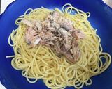 サバ缶でパスタ作り方1写真
