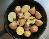 インカのめざめのバジル焼き☆作り方4写真