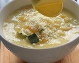 少ない材料でも満腹感♡かぼちゃリゾット作り方5写真