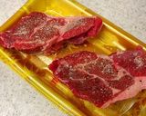 ローズマリー香る♪シンプルなラムステーキ作り方1写真