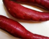 ホックホク(๑´ڡ`๑)グリルで焼き芋作り方1写真