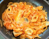 ビタミンちくわチリ炒め！辛味和らぐ卵添え作り方10写真