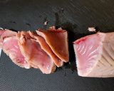 かつおのたたき★にんにくポン酢だれ作り方4写真