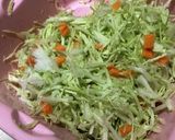 寿司酢でつくるコールスロー作り方1写真